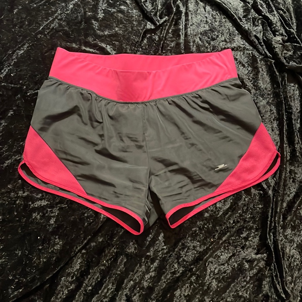 Crane Athletic Short Large Black and Pink